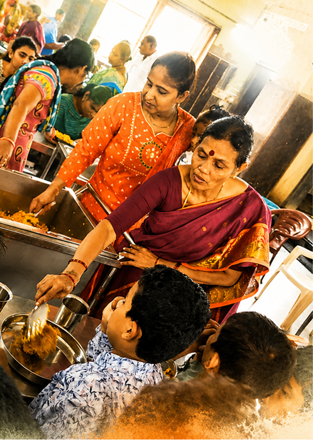 Community meal distribution